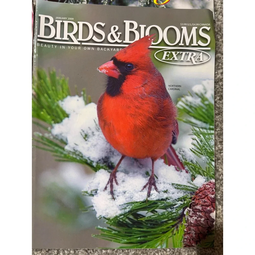 Birds & Blooms Magazine Lot of 5 Vintage Issues 2004-2010 Birding Gardening